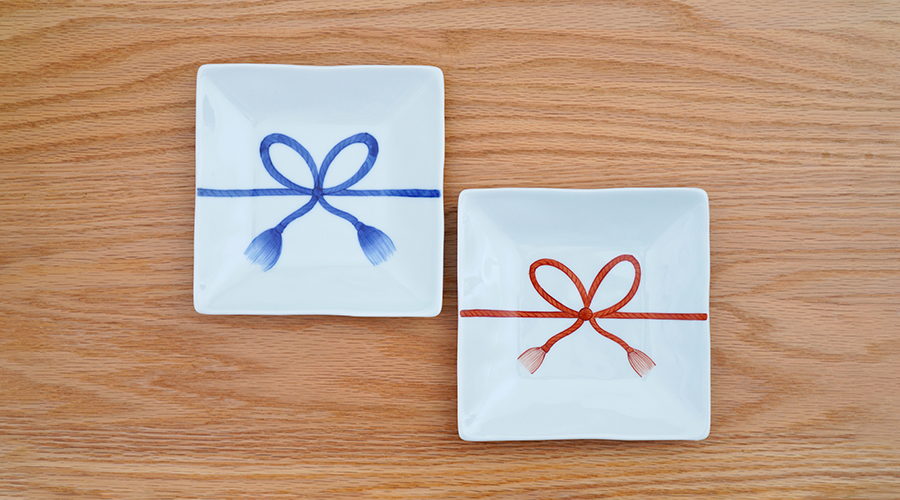 SALE限定販売】組紐正角皿（2色）［そうた窯］【和食器通販ショップ 藍