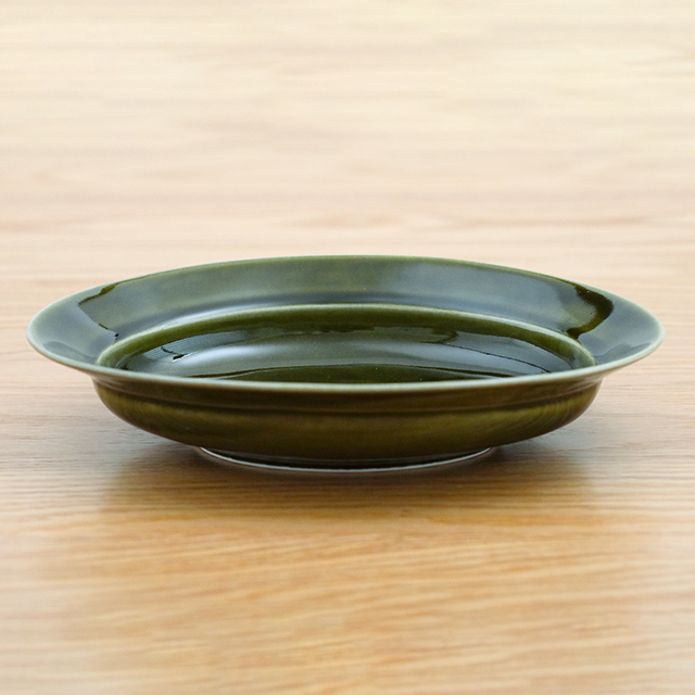 和食器　通販　藍土　藍土な休日　有田焼　皓洋窯　丸皿　楕円皿　カレー皿