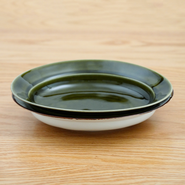 和食器　通販　藍土　藍土な休日　有田焼　皓洋窯　丸皿　楕円皿　カレー皿