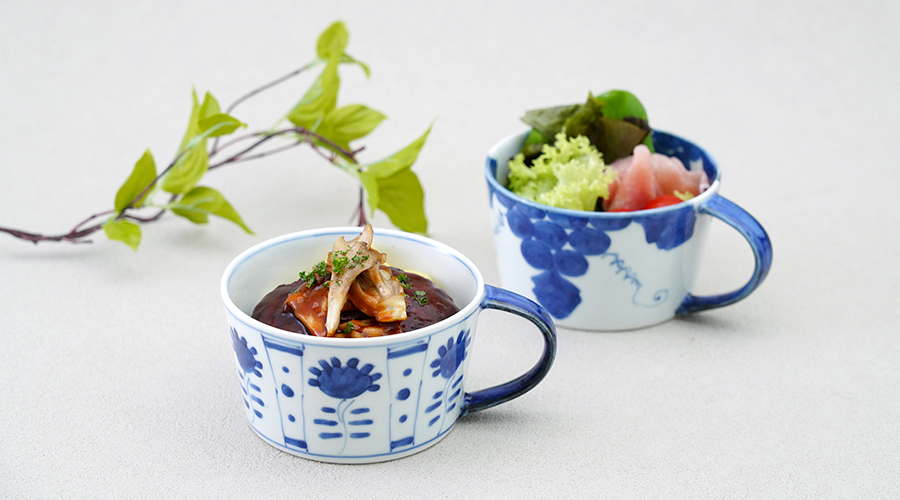 和食器 通販 藍土 藍土な休日 オリジナル オーバル 楕円鉢 ボウル シンプル