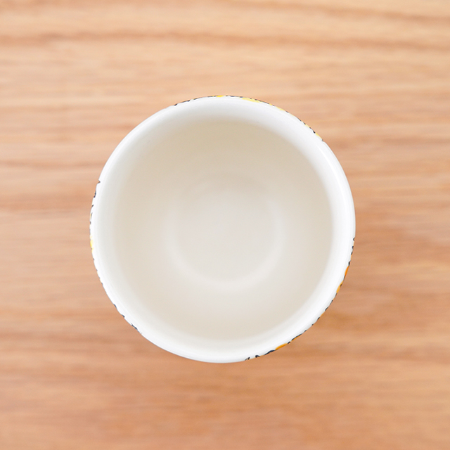 藍土　藍土な休日　和食器　通販　波佐見焼　菊祥陶器　花　ゆのみ　湯呑　カップ